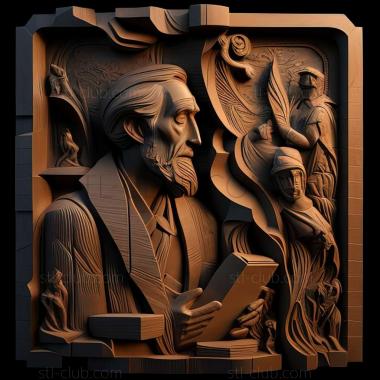 3D model One Day in the Life of Ivan Denisovich Alexander Solzhe b (STL)